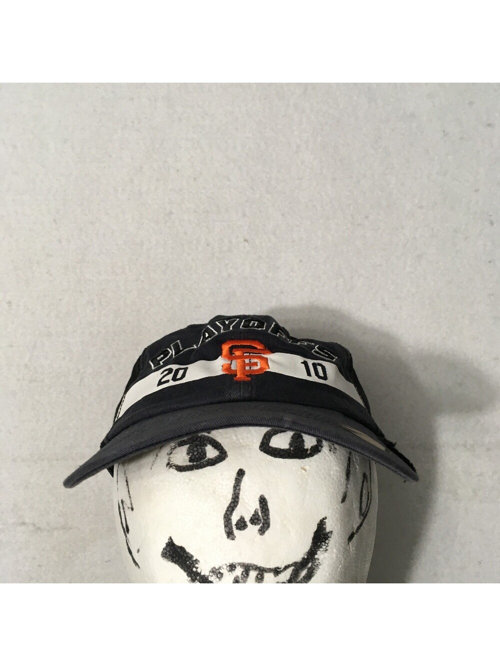 SF Giants Hat Cap SnapBack '47 Brand Adjustable STRAP BACK OSFA 2010 PLAYOFFS